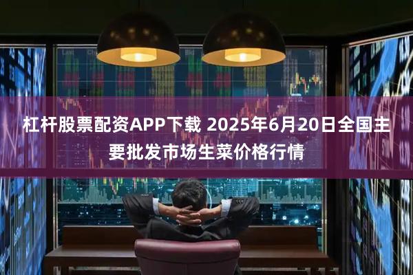 杠杆股票配资APP下载 2025年6月20日全国主要批发市场生菜价格行情